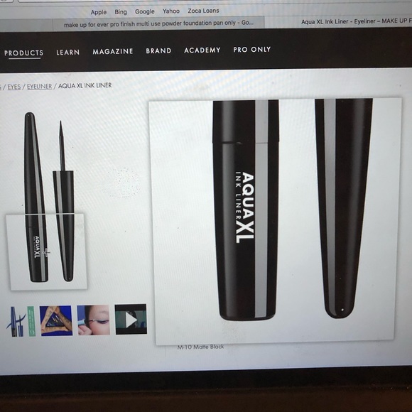 Make Up For Ever Eyeliner Full Size  .05 oz - Picture 2 of 7